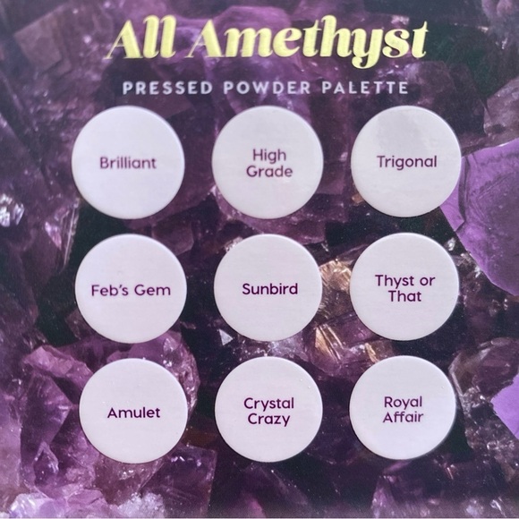 Colourpop All Amethyst Eyeshadow Pressed Powder Palette - Picture 3 of 7